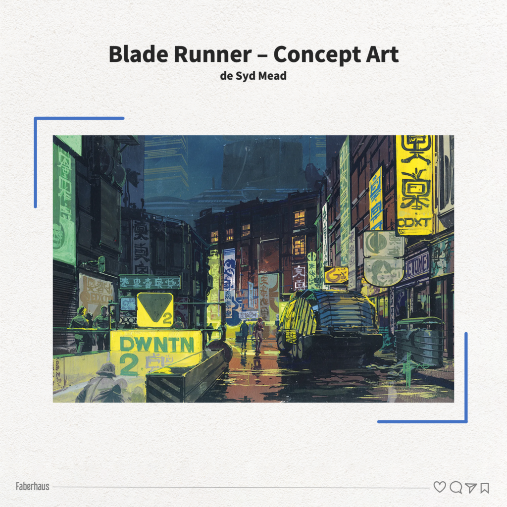 Blade Runner – Concept Art de Syd Mead